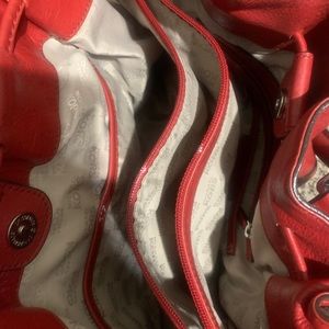 Michael Kors satchel bag Red